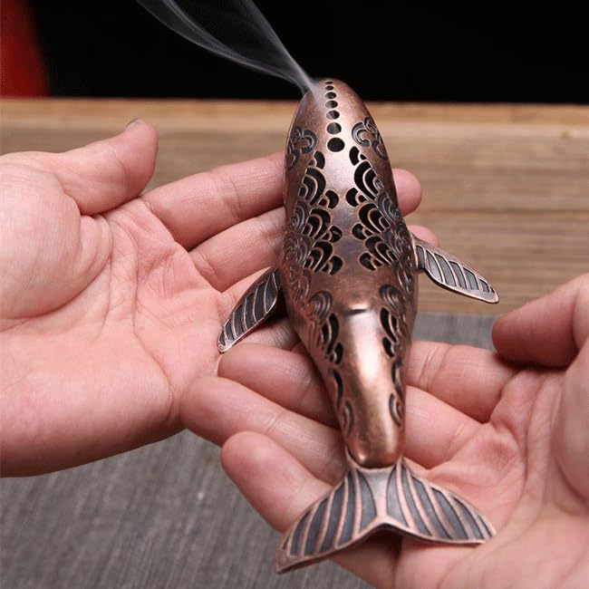 香炉 吊り香炉 クジラ 鯨 銅器 金属 香炉 吊り香炉 クジラ 鯨 銅器 金属 - メルカリ